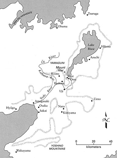 Map of Kinai Plain